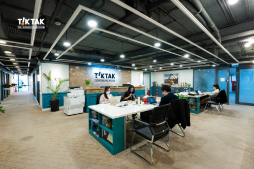 Tiktak – Hệ thống chuỗi văn phòng chia sẻ hàng đầu Việt Nam
