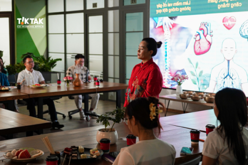  Hoạt động chăm sóc sức khỏe toàn diện tại TikTak Coworking Space
