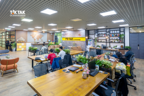 Không gian coworking space linh hoạt, tiện nghi