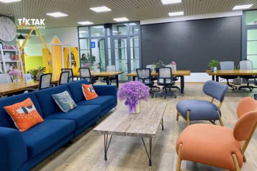Coworking Space kết hợp mô hình cafe