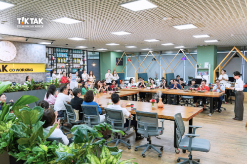 Tiktak Co-working Space hệ thống văn phòng chia sẻ tiện ích đa dạng
