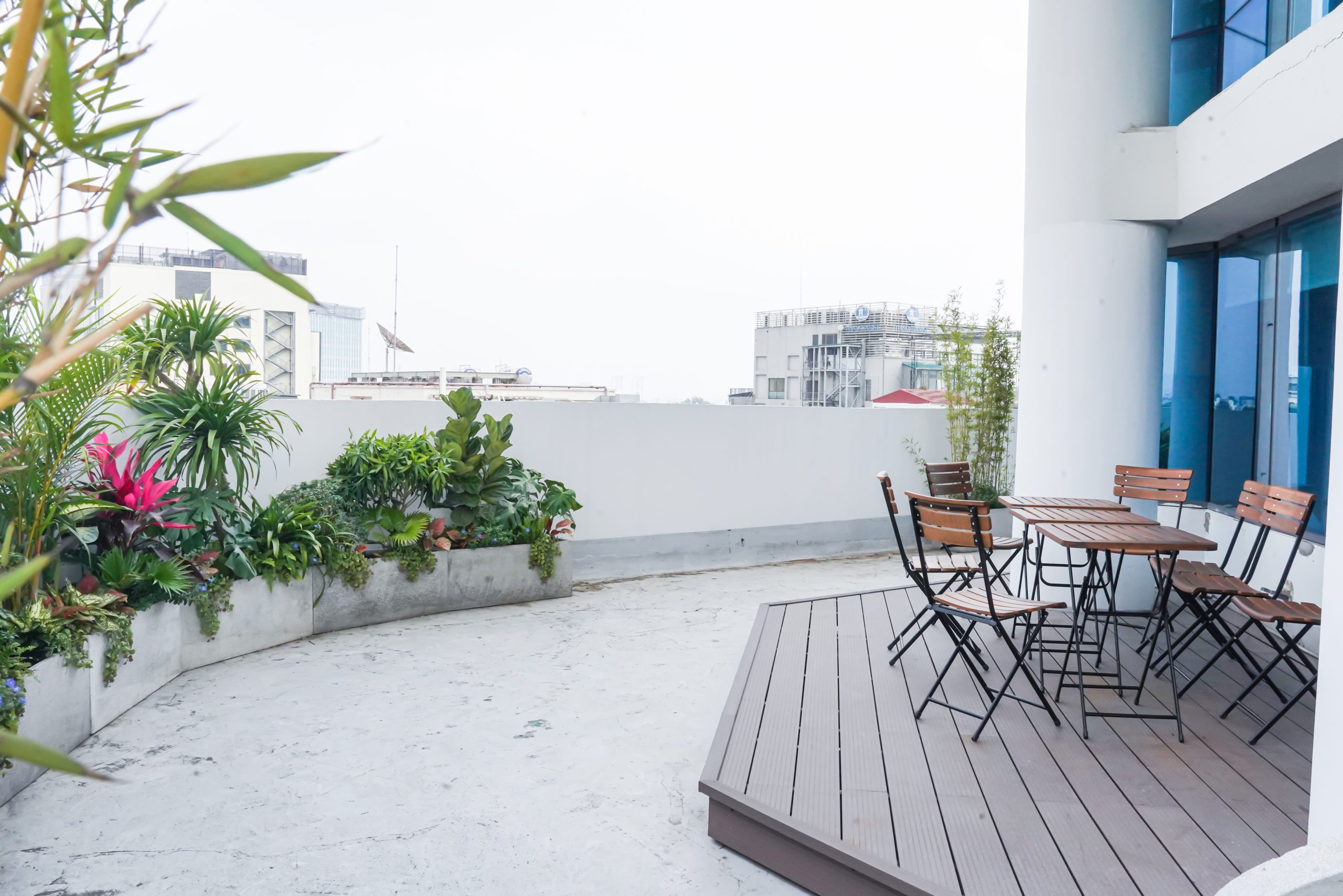 Nhiều khu vực để gặp gỡ và làm việc